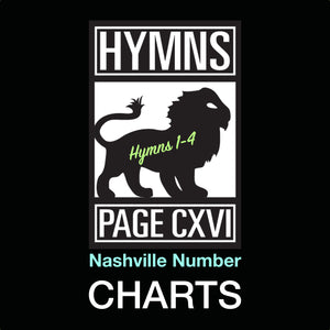 Hymns 1-4 Nashville Number Charts